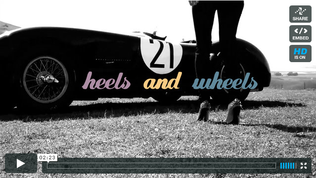 video // Heels + Wheels photo shoot
