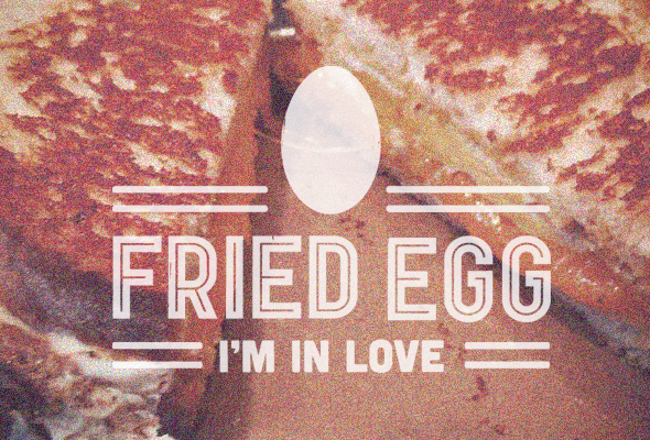 logo // Fried Egg I’m In Love